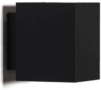 Lucide Xera vegglampe, svart