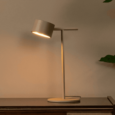 Lucide LED-bordlampe Gian, taupe