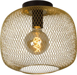 Lucide Mesh Taklampe 30cm Messing