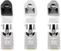 Nedis RJ45 Pass Through CAT7 Gullbelagt 10 stk.