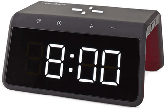 Nedis Vekkerklokke med trådløs lading 15W