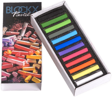Blockx Soft Pastels 12-set