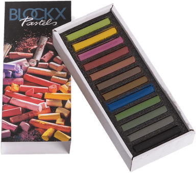 Blockx Soft Pastels Dark 12-set