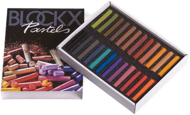 Blockx Soft Pastels Dark 24-set