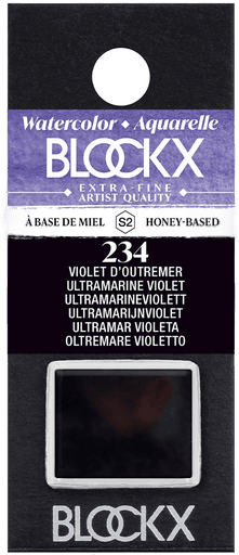 Blockx Aquarell French ultramarine blue light
