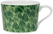 Götefors Porslin Botanica kopp grønn