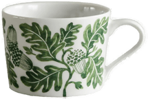 Götefors Porslin Acorn kopp 24 cl Grønn