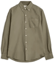 Colorful Standard Classic Oxford Skjorte Dusty Olive