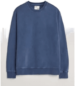 Colorful Standard Classic Organic Crew Neck Sweat Neptune Blue
