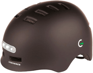 Gorunner LED Sykkelhjelm M Svart