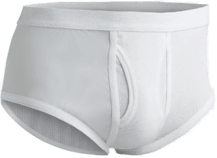 Jbs 6P Original Brief Hvit Small