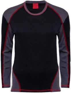 JBS Proactive Shirt Long Sleeve X-Large Svart/Rød