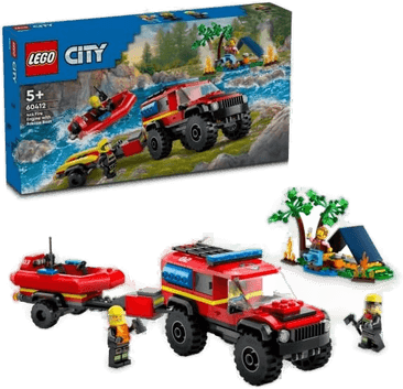 LEGO City 60412 Brannbil med redningsbåt