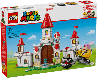 Super Mario Kamp ved Peachs Slott med Roy