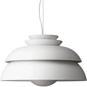 Fritz Hansen Concert P3 lampe hvit Ø 55 cm