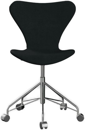 Fritz Hansen 3117 Sjuan Helklädd Svart