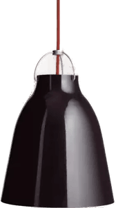 Fritz Hansen Caravaggio P2 Blank svart