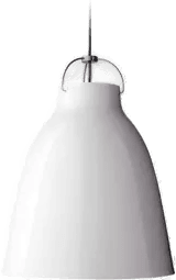 Fritz Hansen Caravaggio P1 Glans hvit