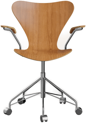 Fritz Hansen 3217 Sjuan, Körsbärsfanér