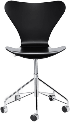 Fritz Hansen 3117 Sjuan, Svart