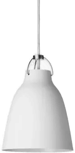 Fritz Hansen Caravaggio P1 matt hvit