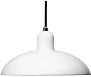 Fritz Hansen Kaiser Idell 6631-P Glanset hvit