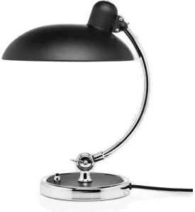 Fritz Hansen Kaiser Idell bordlampe, svart/krom