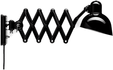 Fritz Hansen Kaiser Idell 6718-W vegglampe svart