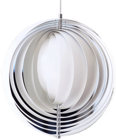 Verpan Moon Pendellampe Ø 44 cm