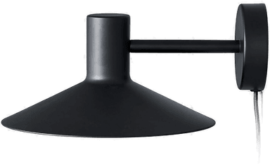 Frandsen Minneapolis vegglampe svart matt