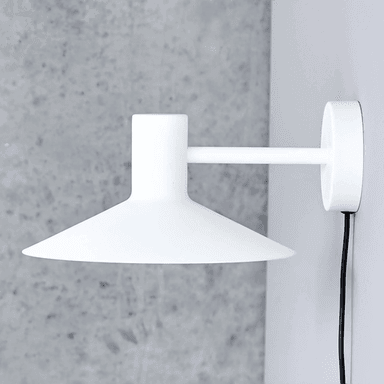 Frandsen Minneapolis vegglampe hvit matt