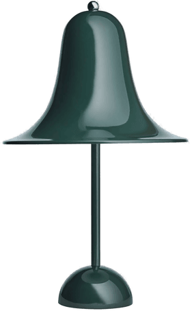 Verpan Pantop bordlampe mørkegrønn