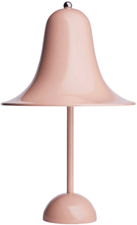 Verpan Pantop bordlampe dusty rose