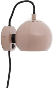 Frandsen Ball Magnet vegglampe, nude
