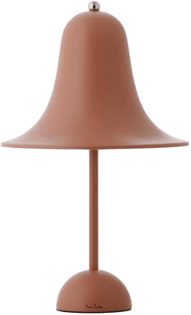 Verpan Pantop bordlampe matt terrakotta