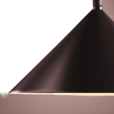 Frandsen Grasp LED-gulvlampe, mørkerød