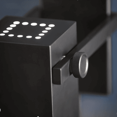 Frandsen vegglampe BF Quadro, svart