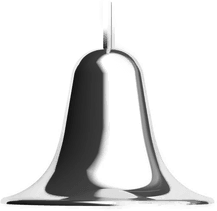Verpan Pantop hengelampe, krom, Ø 23 cm