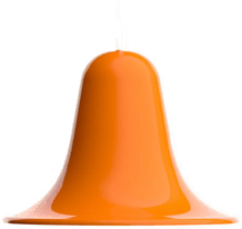 Verpan hengelampe Pantop, oransje, Ø 23 cm