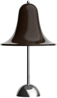 Verpan Pantop LED-bordlampe, brun, 30 cm