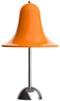 Verpan Pantop bordlampe, oransje, 30 cm