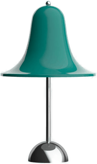 Verpan Pantop bordlampe, mørk blågrønn