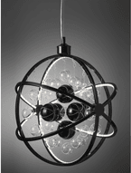 Nielsen Galaxy pendel LED 20W, svart