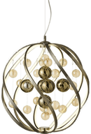 Nielsen Light Solar pendellampe, antikk messing