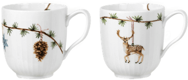 Kähler Hammershøi Christmas krus-sett 33 cl