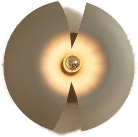 AYTM Cycnus vegglampe taupe Ø 30 cm