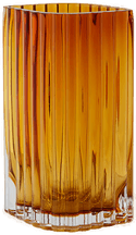 AYTM Folium vase 20 cm Amber