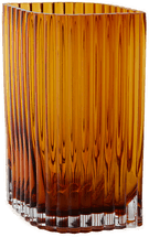 AYTM Folium vase 25 cm Amber