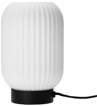 Dyberg Larsen Bordlampe Riflet Hvit