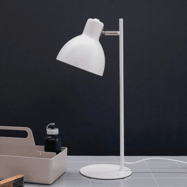 Dyberg Larsen Skagen bordlampe, hvit